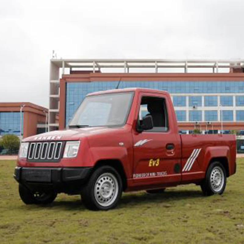 2019 New Model Powerful Lithium 2 Seat Electric Pickup Car with 60km/h speed