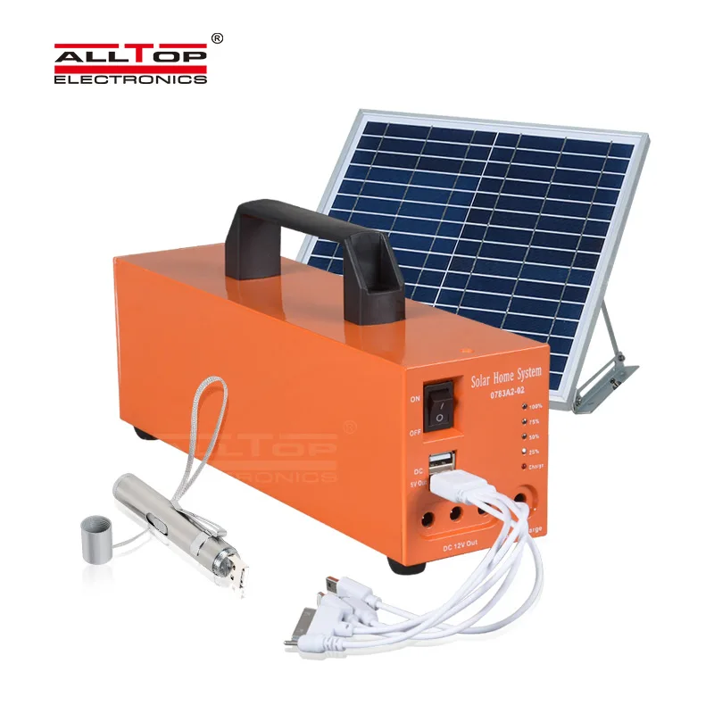 ALLTOP Cheap Pay Portable Mini 5w Solar Energy Powered Home System
