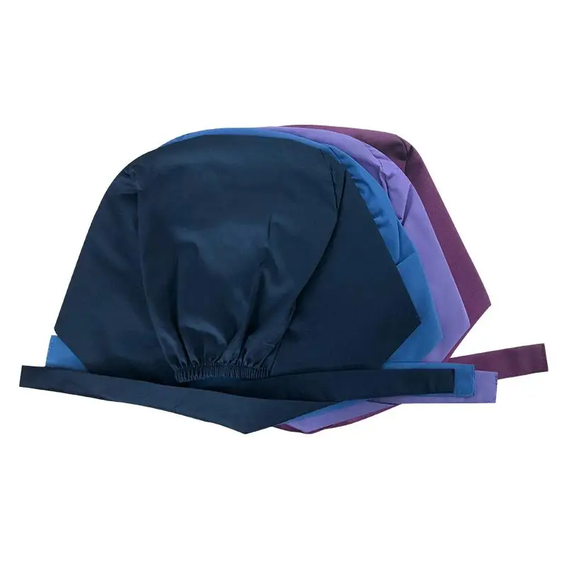
MULTI COLORS SURGICAL SCRUB HAT CAP DOCTOR NURSE SCRUB CAP 