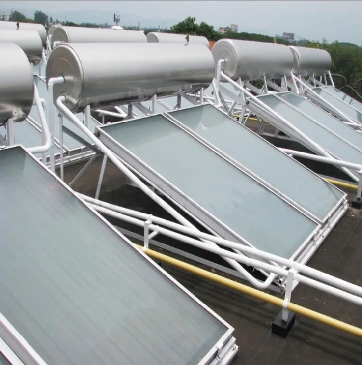 Pressurized Flat Plate Solar Panel Water Heater For Home