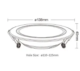 Лучшее качество, светодиодный светильник Milight FUT061 9 Вт RGB + CCT, умный кухонный светильник с Wi-Fi управлением