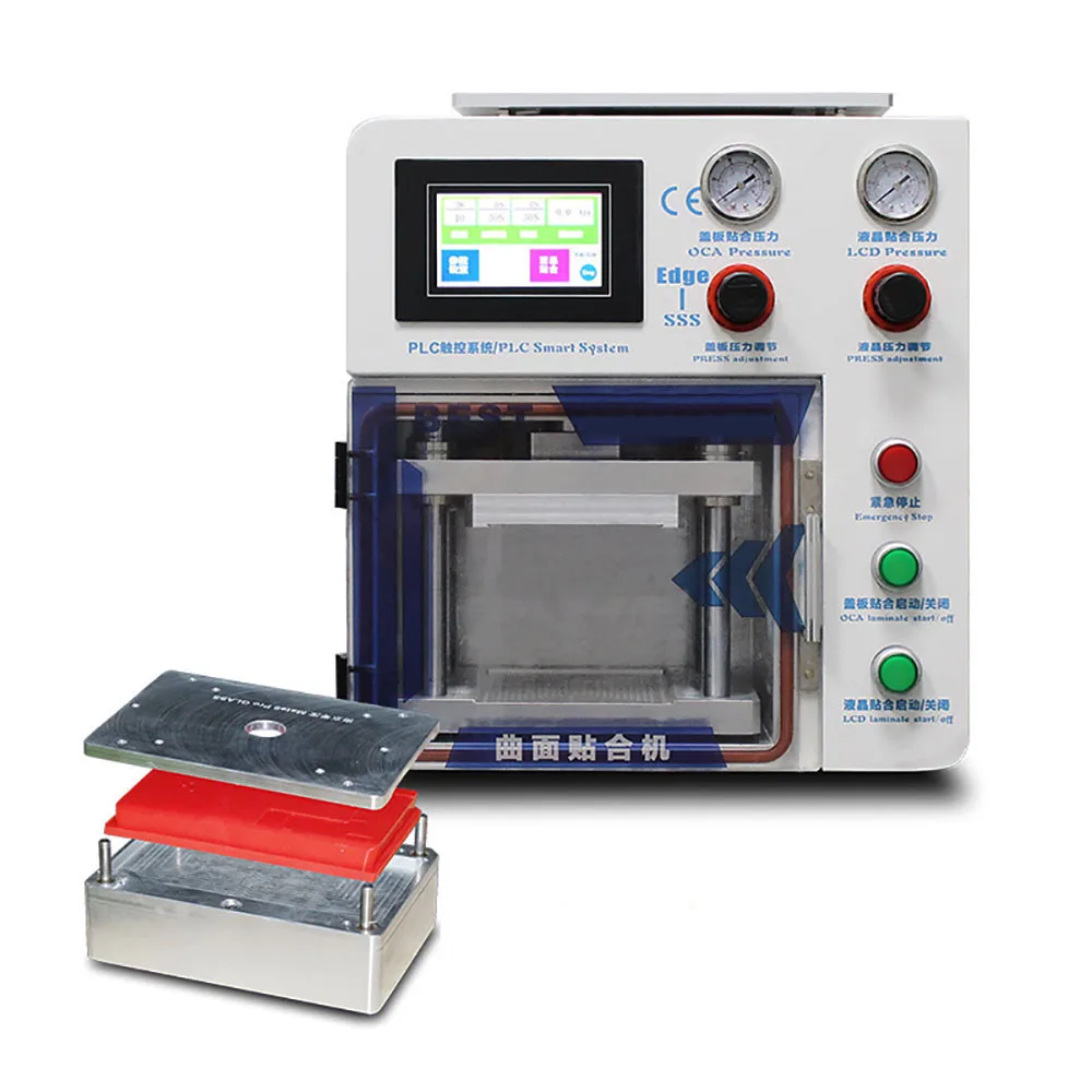 kailiwei   Full set of Samsung lcd inframe lamination for S7 S8 S9 Touch Screen LCD OCA Vacuum Laminator machine