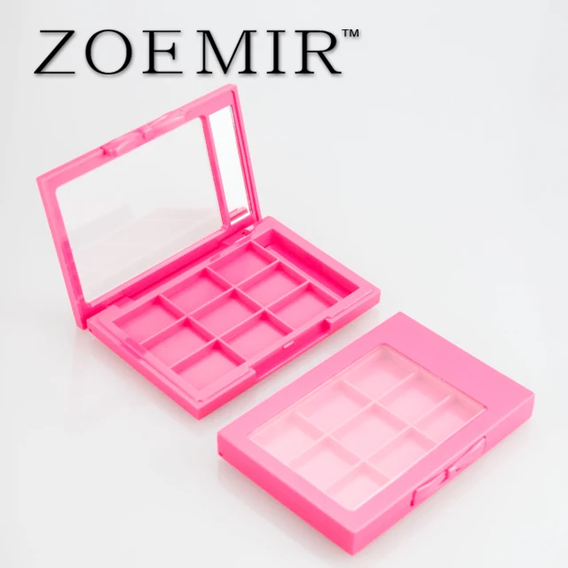 9 видов цветов Классический дизайн Макияж Пустой компактный упаковочный чехол