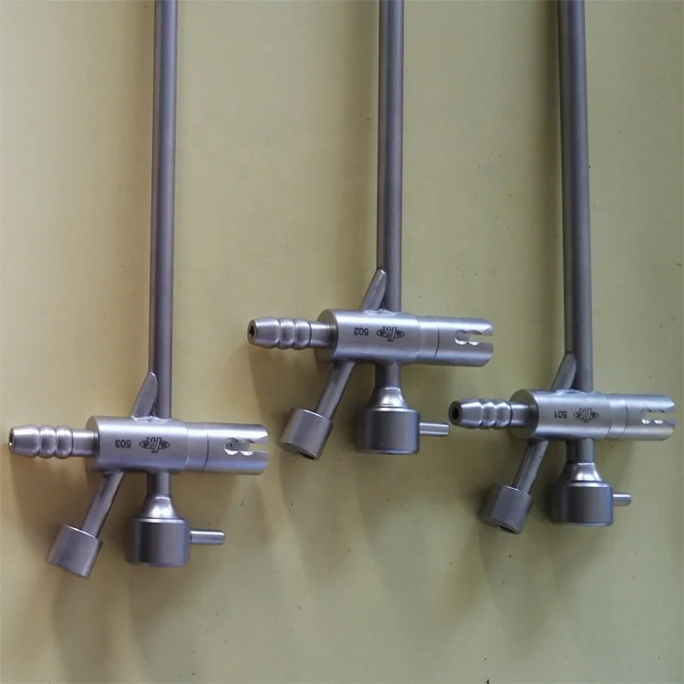 Adult and  pediatric bronchoscope with endoscope, Tracheal surgical instruments