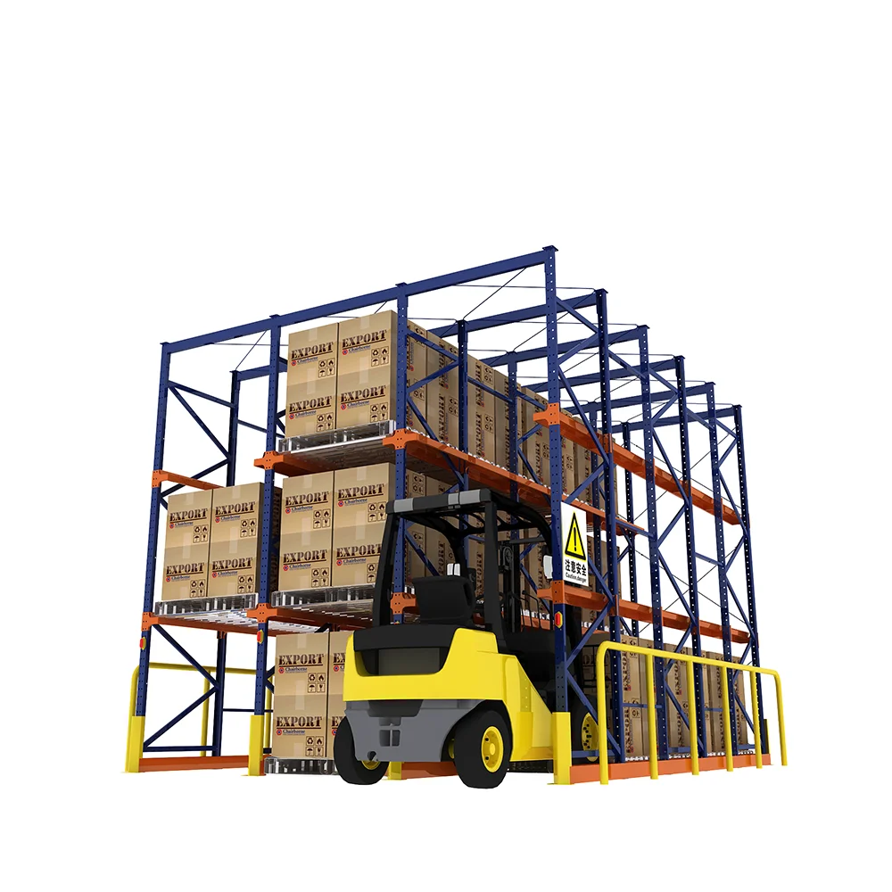Заводская цена складской паллетный глубинный стеллаж