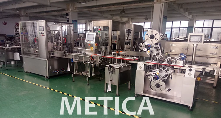 Complete  automatic pepper dry powder filling capping and labeling machine