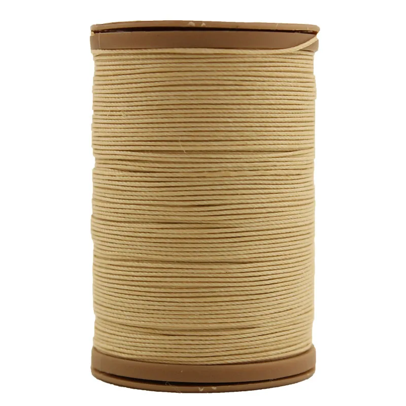 0.55mm Round Polyester Braid Diy High Strength Bracelet Waxed Thread For Shoes Sew Waxed String Cord
