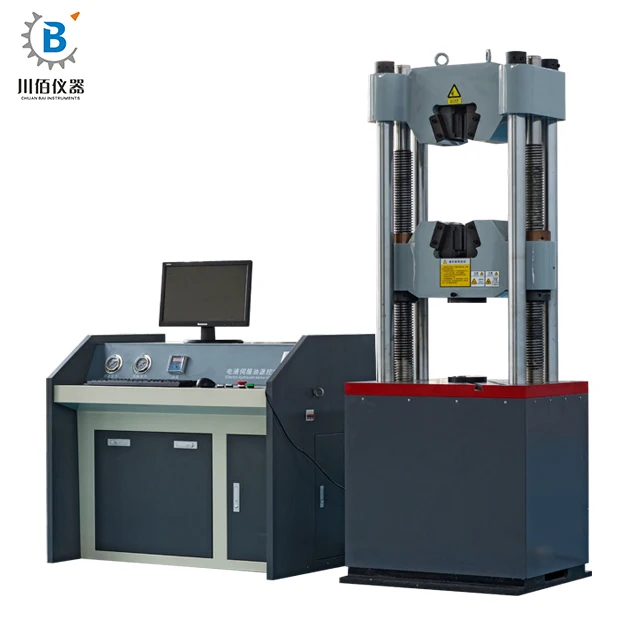 Chuanbai Low Price Servo Hydraulic Fatigue Testing Machine Static Hydraulic Universal Testing Machine
