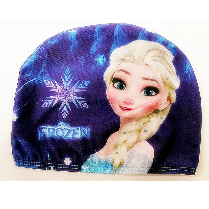 Новые милые Мультяшные шапочки для плавания с принтом, шапочки для плавания для детей, детские шапочки для плавания из полиэстера