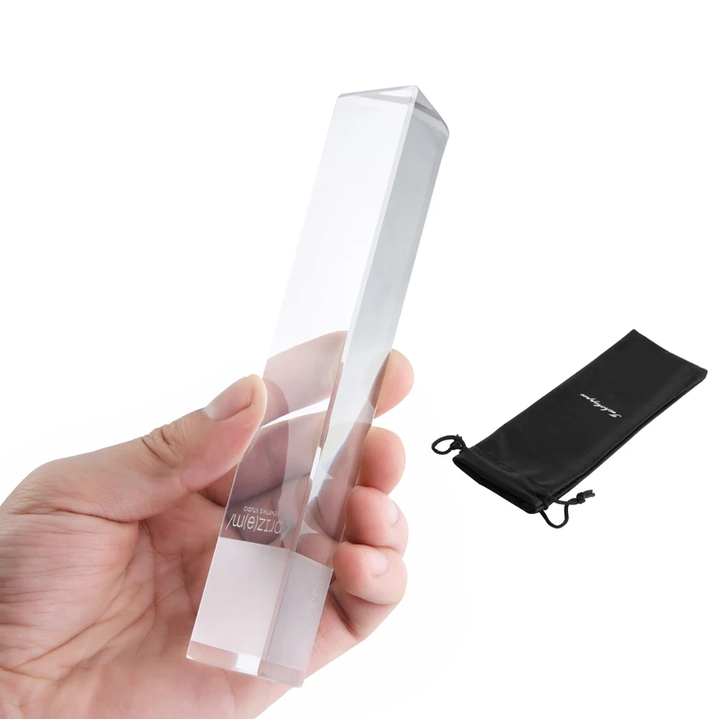 
Leyuan crystal K9 crystal triangular glass prism for sale 