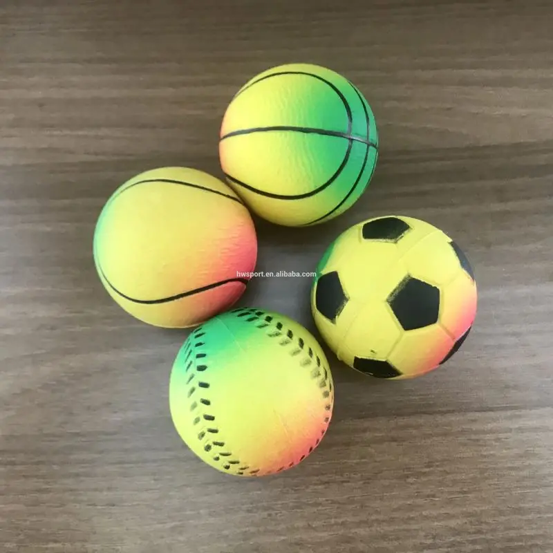 Promotional Customized Cool Kids Soft Play YOYO Balls star&moon style High Quality rubber bouncing  Ball With stretchable String