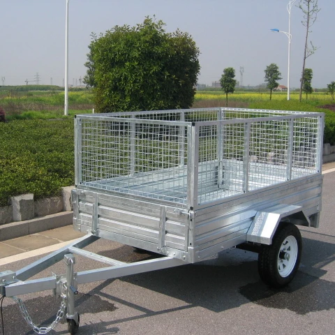 7x5 8x5 10x5 оцинкованная коробка/автомобиль/внедорожник/сельскохозяйственный прицеп