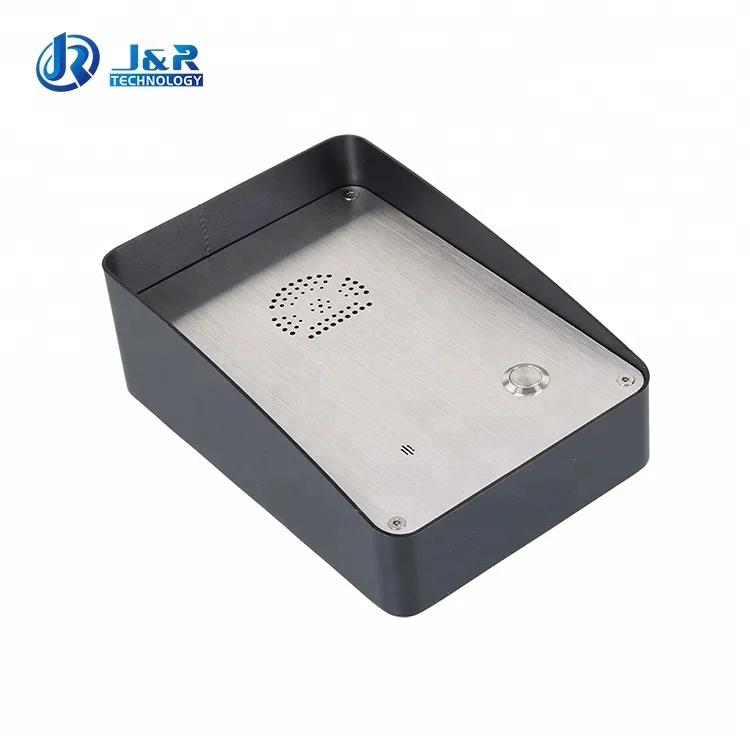 JR305-SC Handsfree SIP/VoIP аварийный вызов коробка, прочный SOS телефон для метро, метро