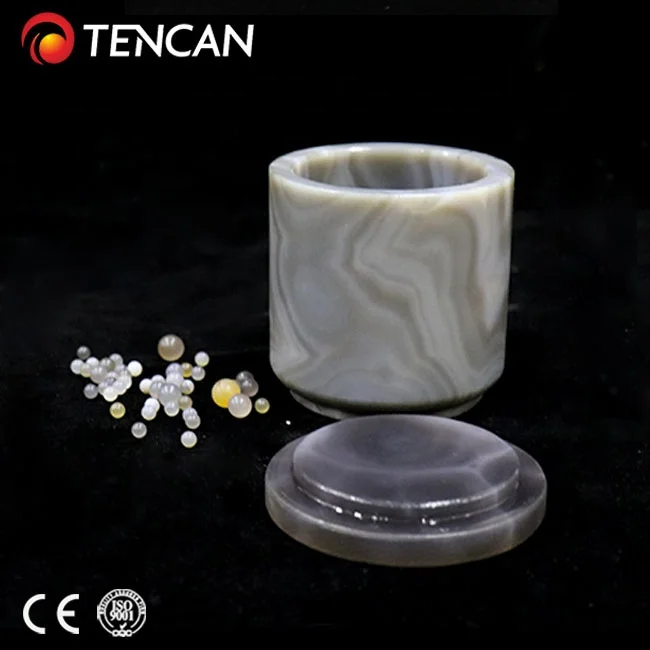 Tencan 100ml/250ml/500ml ball mill agate bowl,  agate jar, agate pot