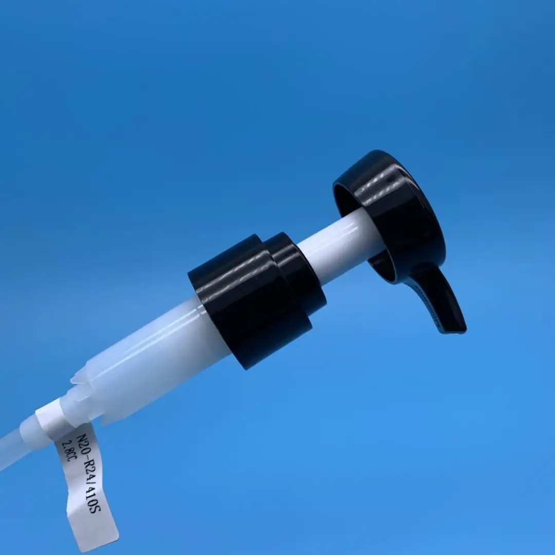 cosmetic dispenser pump  28-410  24-410 33-410  outside spring plastic pump lotion pump