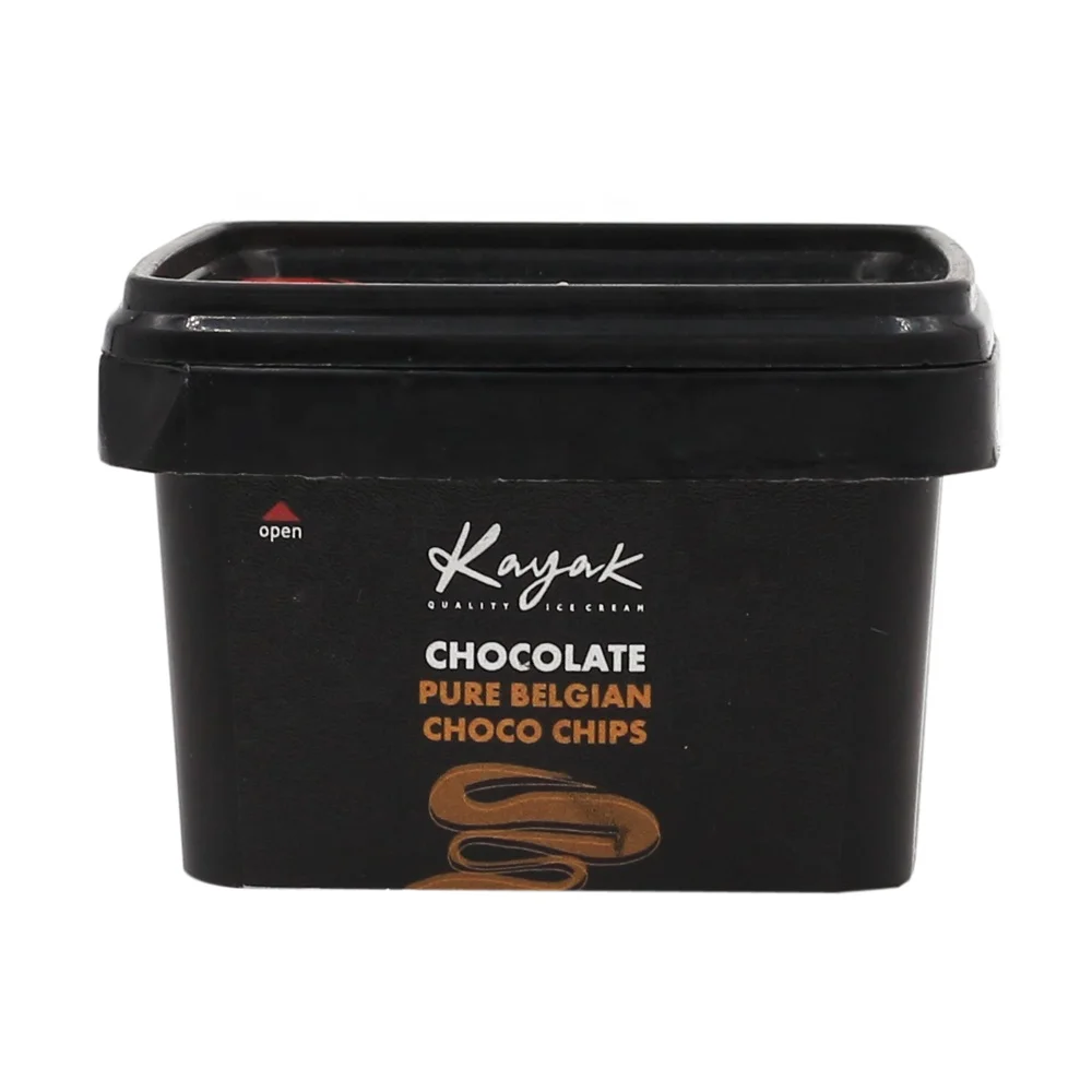 Promotion disposable 250g square custom logo IML pp plastic margarine container margarine container cheese container for packing