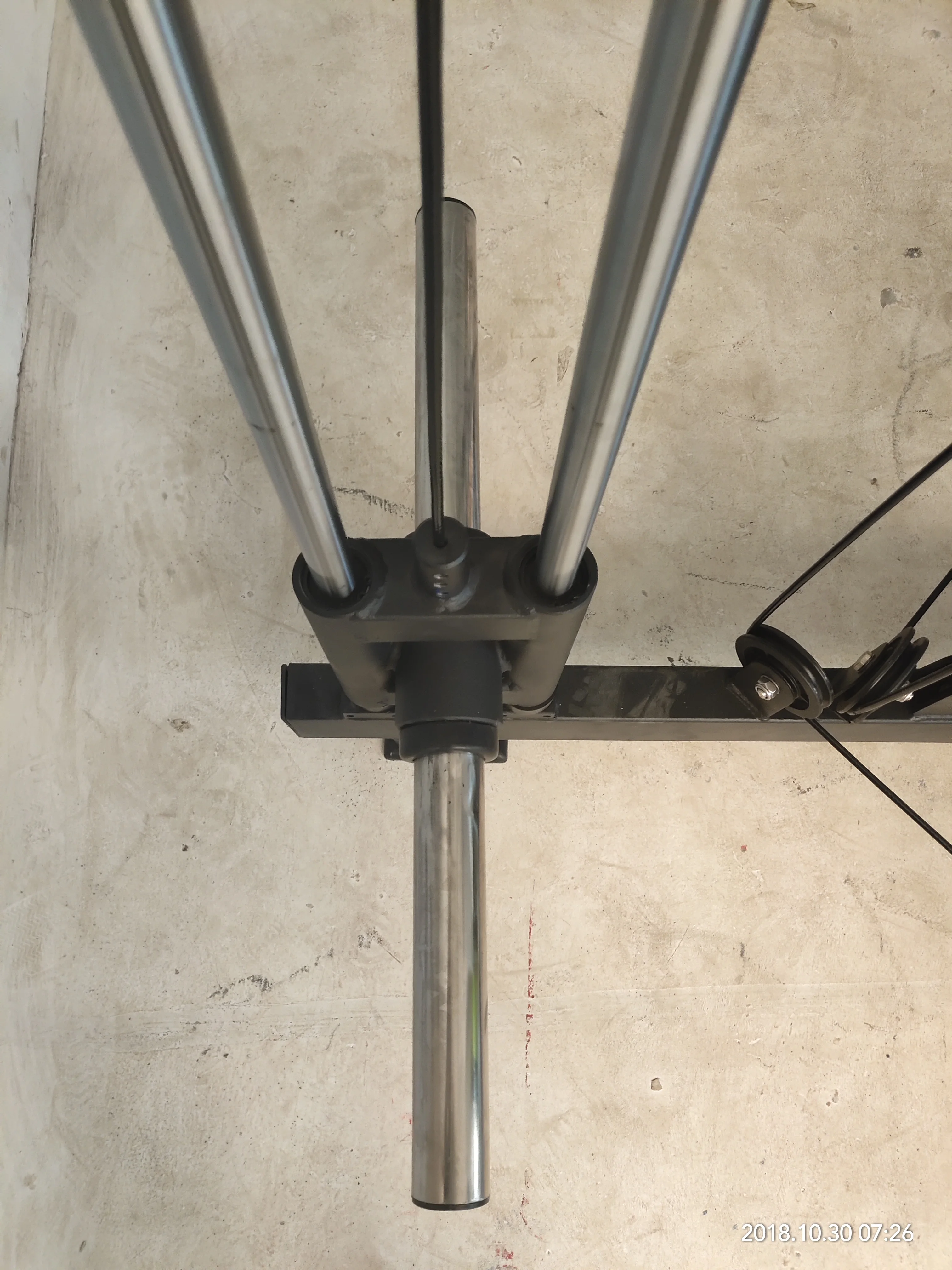 Gym Equipment Cable Crossover Barbell Rack Multi Functional Trainer