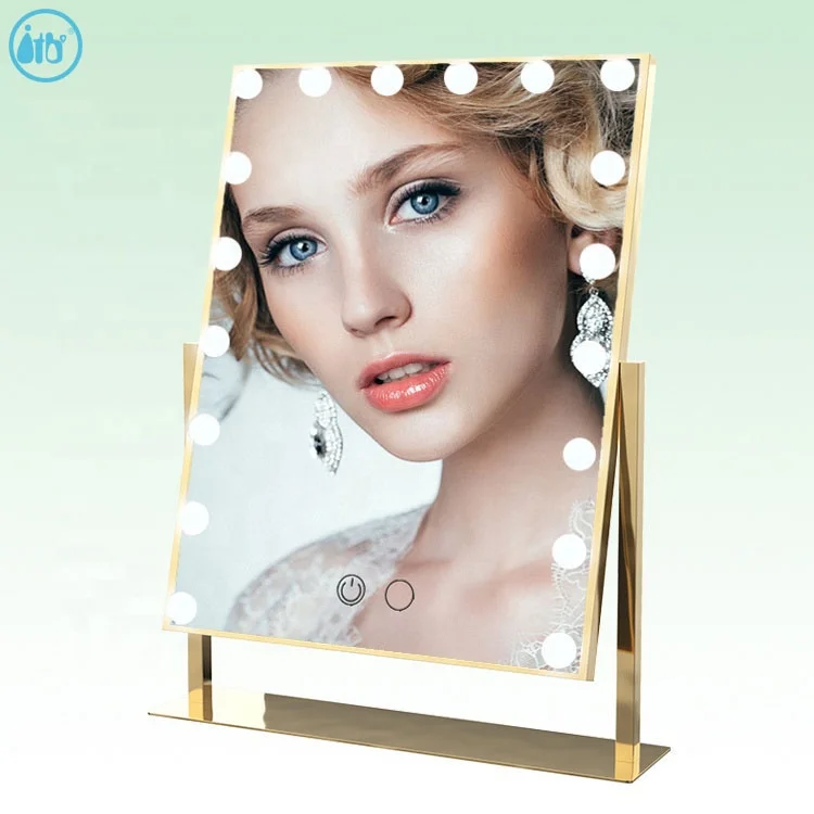 Best Sellers Hollywood Mirror with Light Bulbs For Makeup Dressing Table Mirror With 15 Bulbs Hollywood Light Mirror