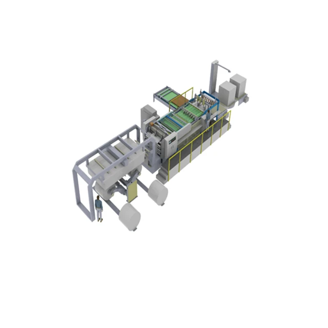 CSC-1500SS/1700SS Высокоточный Смарт двойной роторный автомат для резки листа листорезальной