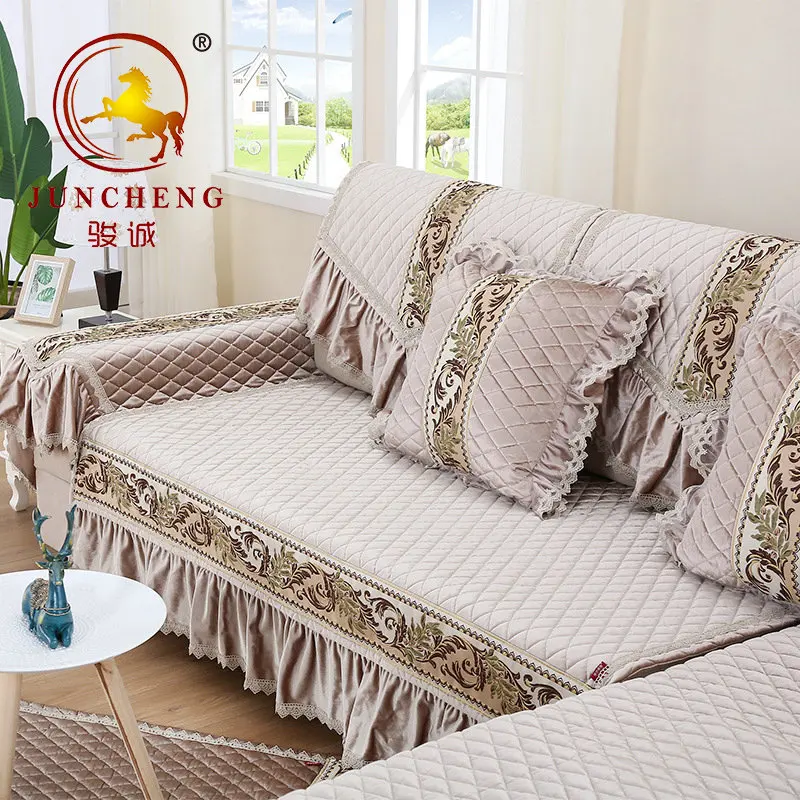 
customized size fashionable dust-proof decorative sofa armrest cover 