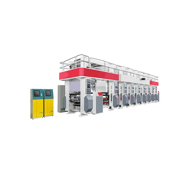 Компьютерное управление автоматическая высокоскоростная ротогравюрная печатная машина