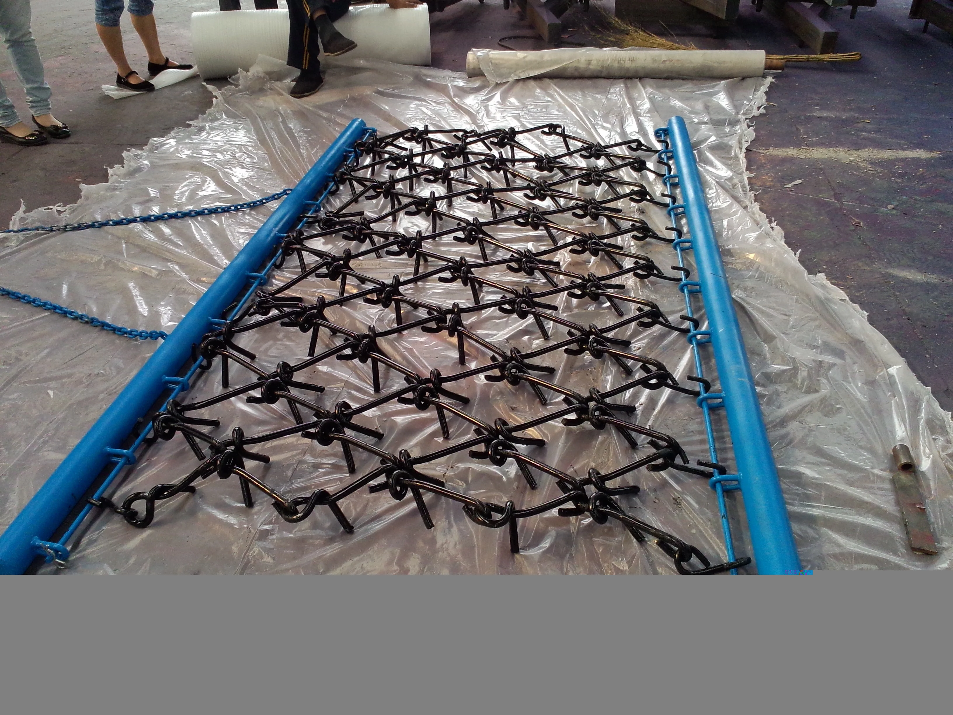 agricultural machine professional factory supply ATV chain harrow can matched with tractor or other ATV cars