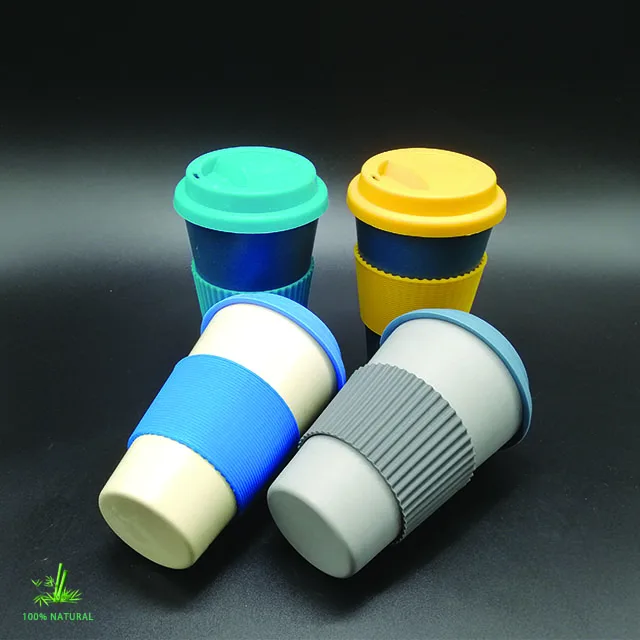 Renewable eco-green promotional travel mug cup blank mugs drinkware