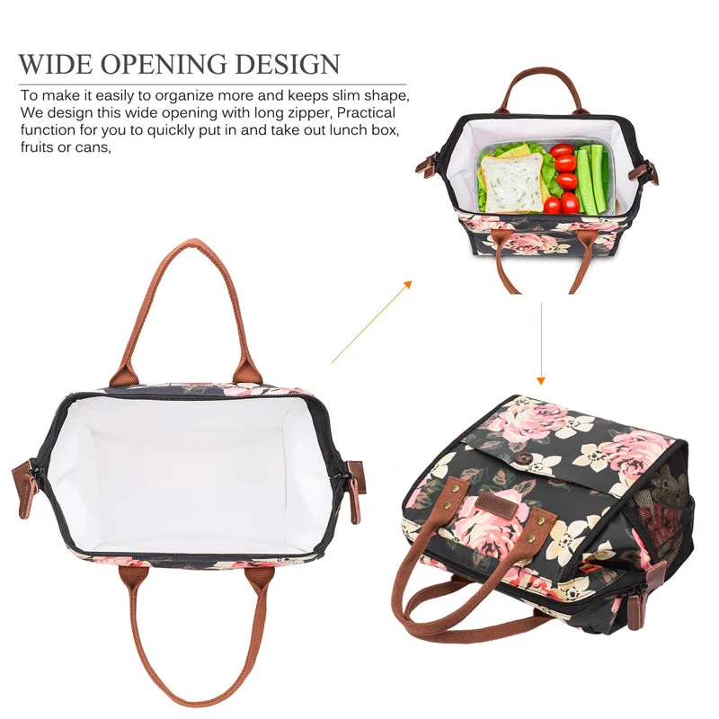 Lokass Wholesale Meal Prep Office Insulted Thermal Cooler Lunch Tote Bag For Office For School  Work