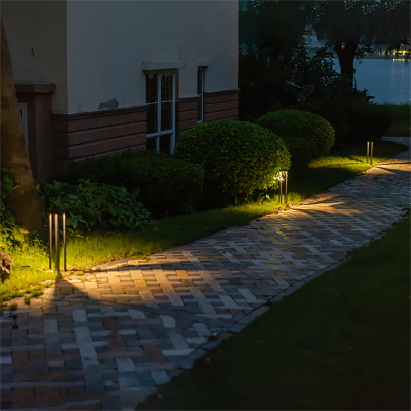 
Landscape Villa Residential Design IP65 Aluminum LED Bollard Lights and LED Lawn Light 