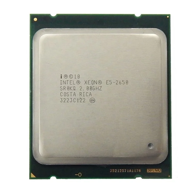 Для INTEL XEON процессор Количество ядер процессора E5-2650 (20 м кэш, 2,0 ГГц) LGA2011