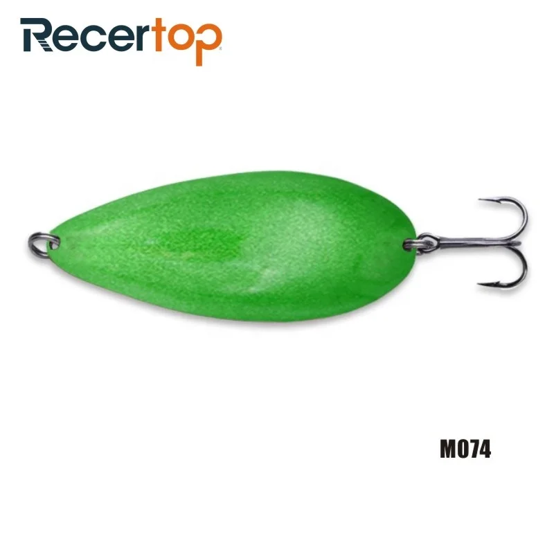 Treble Hook Ultra Light Salmon Fish Lure Fishing Spoon