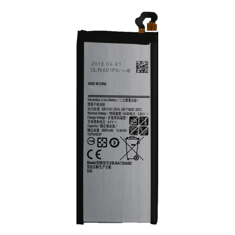 Best Manufacturer High Capacity Original Smartphone Oem EB-BA720ABE Battery for Samsung A7 2017