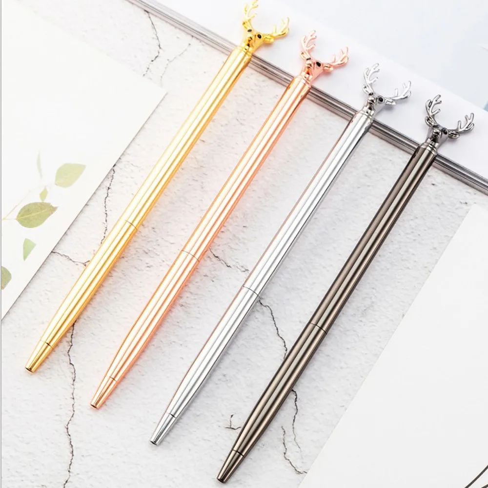 Deer Ballpoint PensCool Animal Pens for Easter Gift Stationary School Supplies