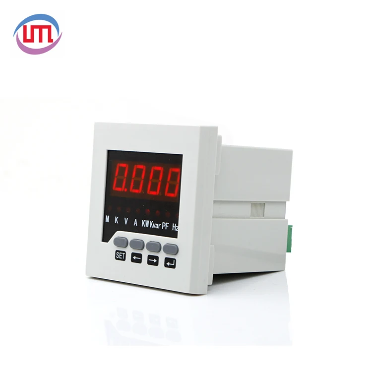 Однофазный цифровой Питание 220 В & вольт метр аналоговый амперметр метр