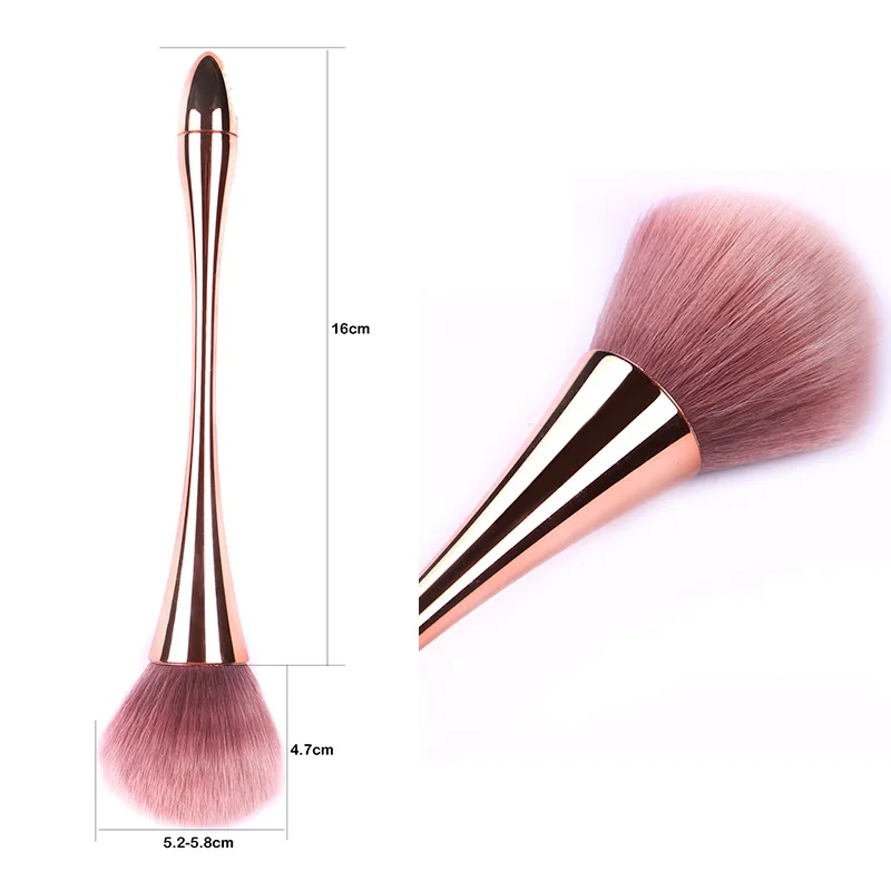 Щетка для удаления пыли от ногтей с длинной ручкой инструменты для маникюра и дизайна ногтей