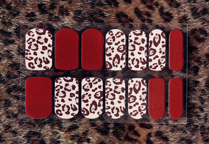 Hot Selling Nail Wraps Nail Art Decoration Korea Nail Sticker YW009-022