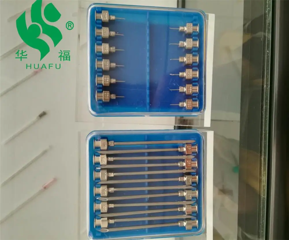 Reusable veterinary needles Round hub Veterinary Needles 16G/18G