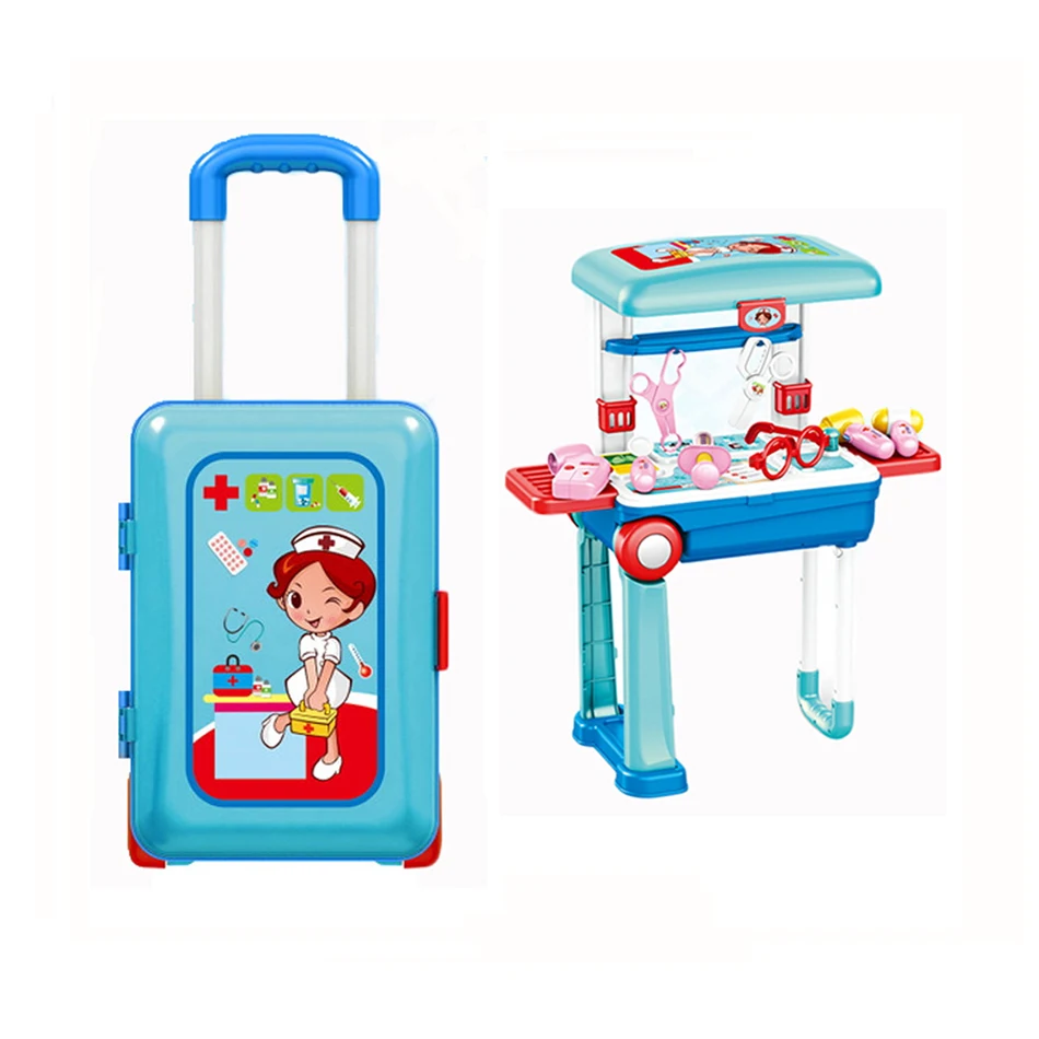 
Children suitcase toys plastic little doctor toys set for kids 