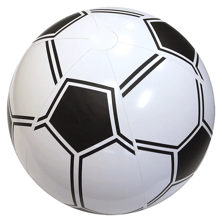 14 inch inflatable soccer ball for beach air football   CE and EN71