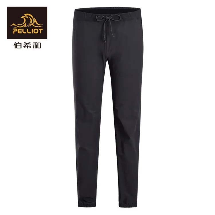 Обтягивающие спортивные штаны для мужчин впитывающие пот с карманами на молнии бега тренировок