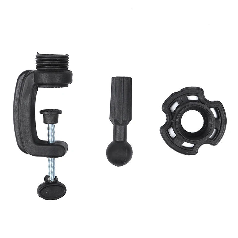 Cheap Cosmetology Manikin Stand Holder 1PC Black Plastic Standard Mannequin Canvas Block Head Holding Clamp for Wig Making