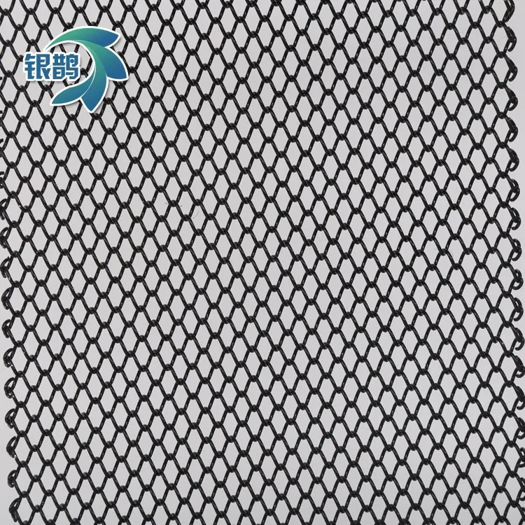 Spiral metal coil drapery is used for exhibition hall decoration