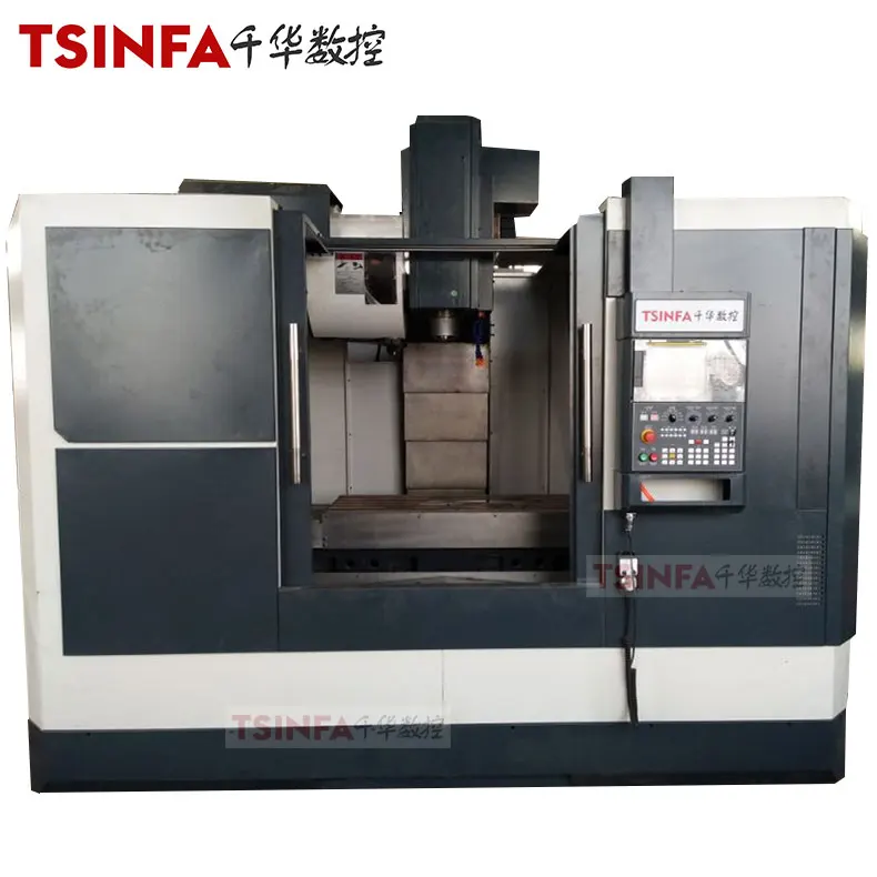 CNC machining center machine TVK1050  VMC1050 vertical CNC milling machine price Taiwan disk armless 24T tool magazine for metal