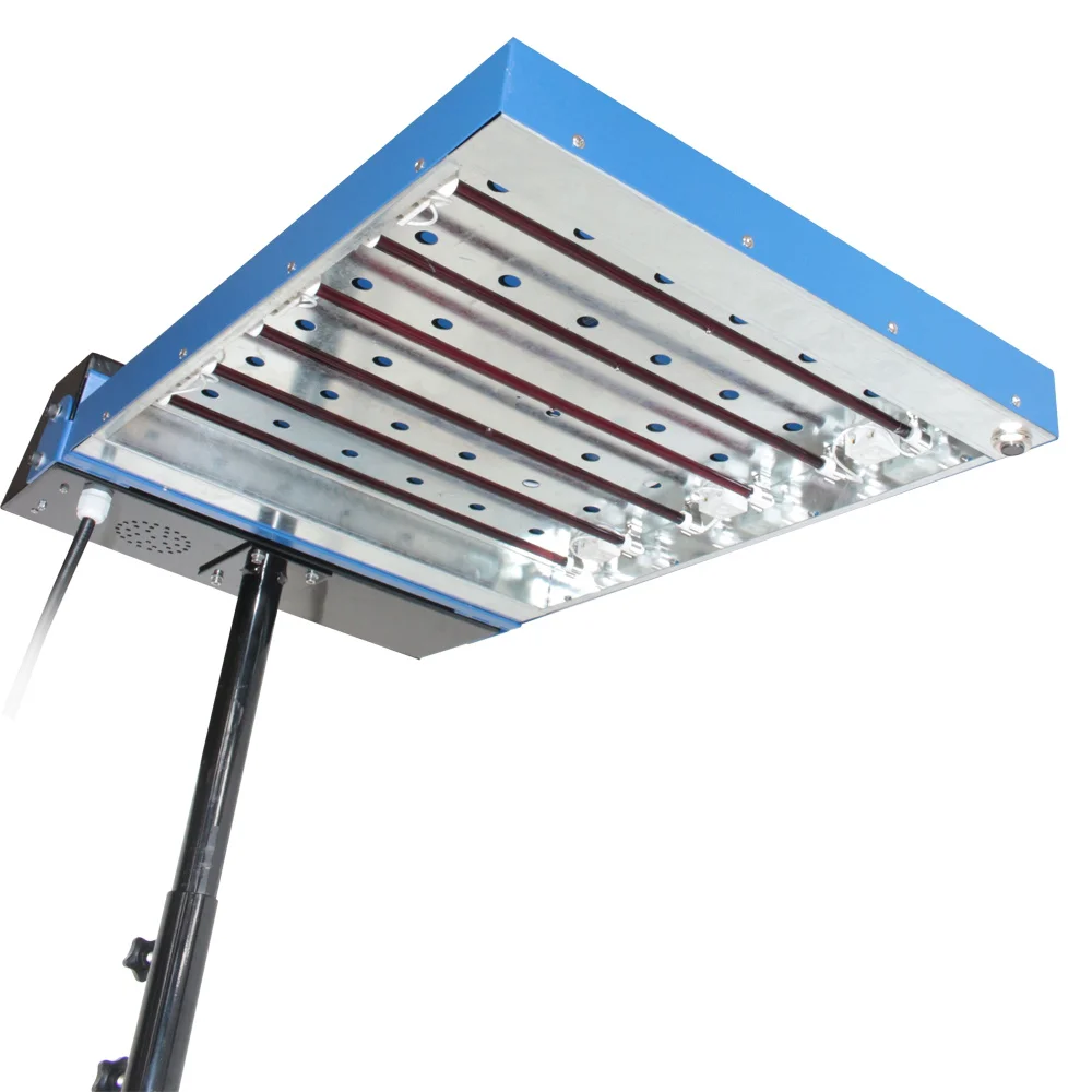 ND606 Movable Screen Printing Flash Dryer With Casters and sensor