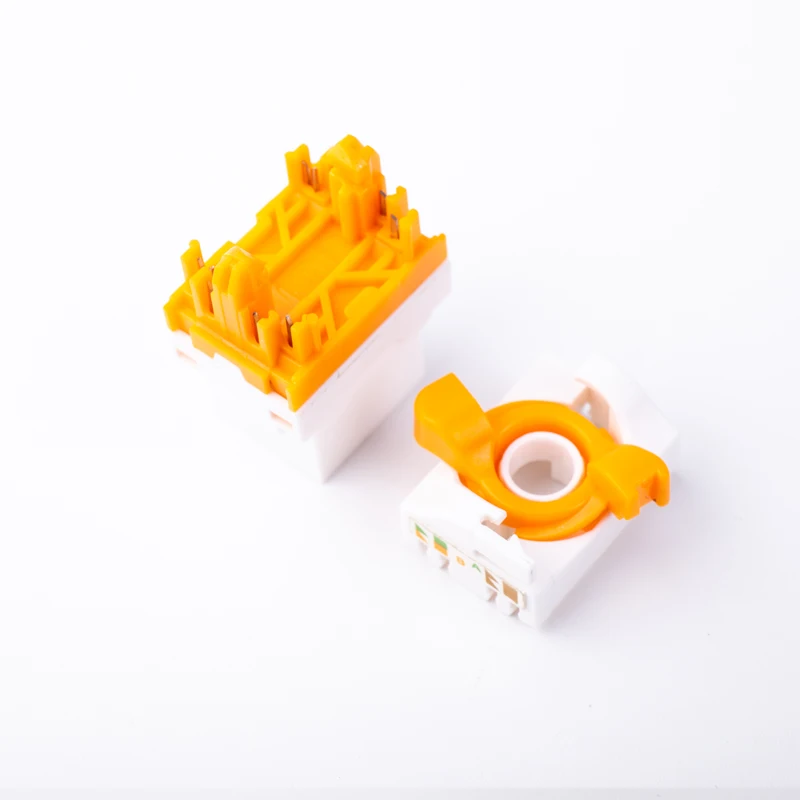 На защелках водонепроницаемый мужской пыли покрытый защитным стеклом utp rj45 ethernet fcat5e cat 6 6a cat7 plug keystone jack