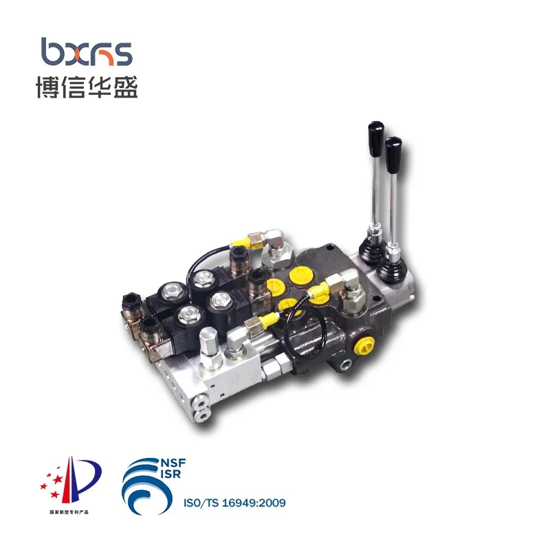 Electro-hydraulic Monoblock Control Valves P40 Flow Valve with Hydraulic Electrical