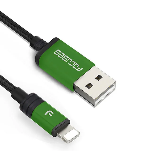 Нейлоновый Плетеный Быстрый зарядный кабель для iPhone 6 зарядное устройство Шнур