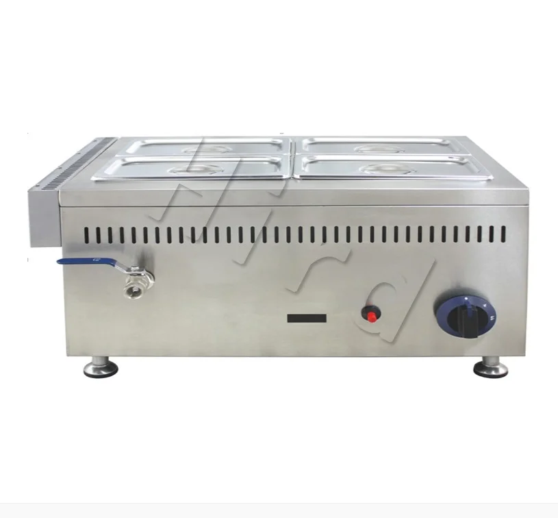 GBM-66 Commercial Counter Top Gas Bain Marie with 1-burner