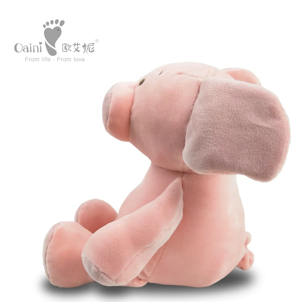 OAINI 2021 ODM OEM Nice Gift Mascot Pig Sit Plush Toy Kids Wholesale Fashion EN71Stuffed Animal Plush Soft Plush Pig Toy