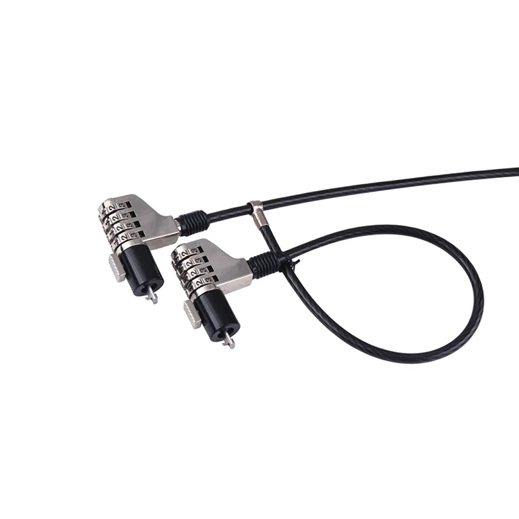 
 Защитный кабель для ноутбука благородный клиновый замок со слотом безопасности  